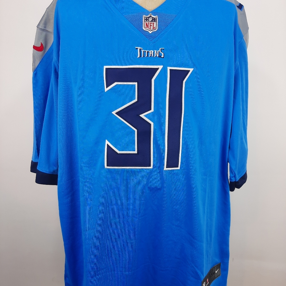 Tennessee Titans Byard 31 Nike NFL Jersey Blue Mens XXL 2XL